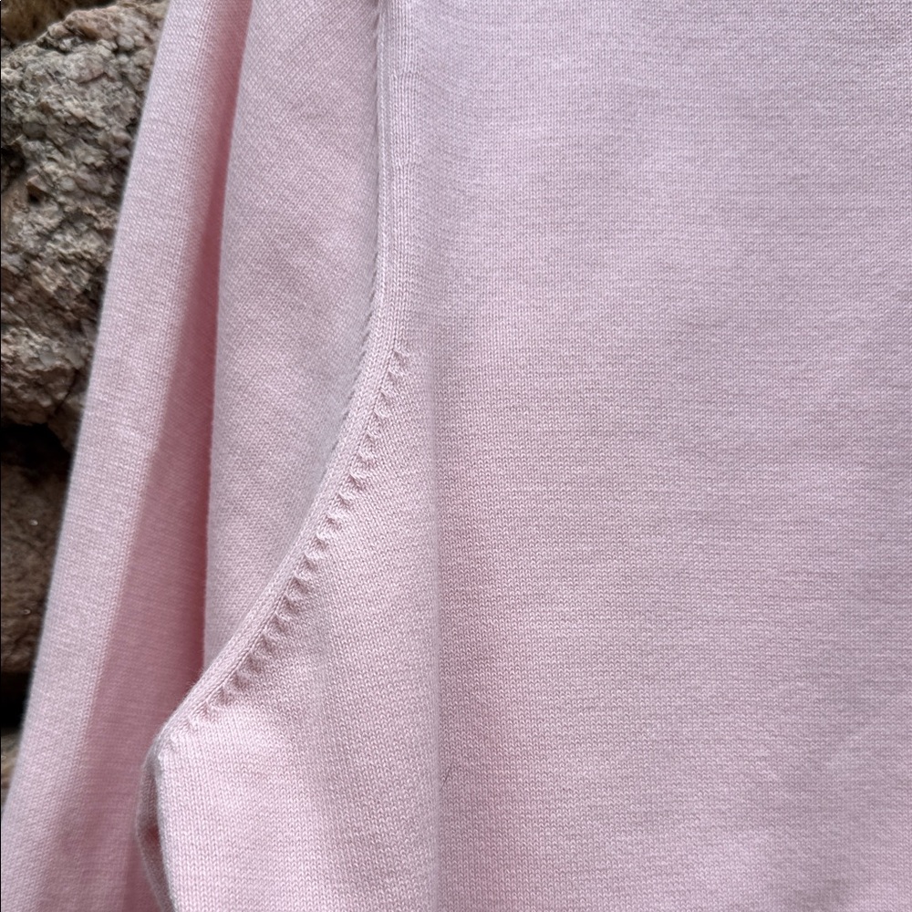 Lands’ End Baby Pink Button Front Cardigan XL 18–20 - Picture 4 of 12